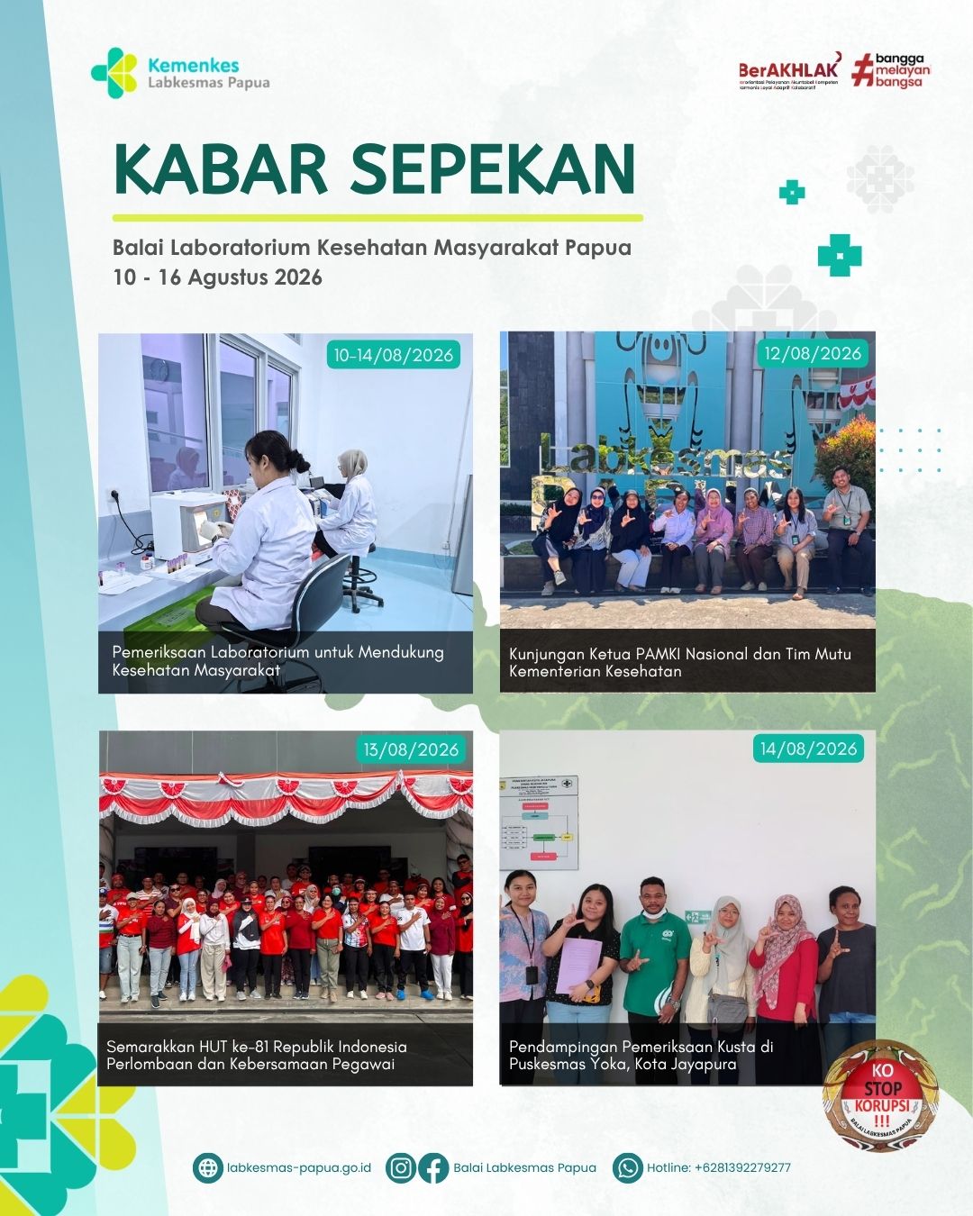 Kabar Sepekan Edisi Kedua Bulan Agustus 2026 - 1